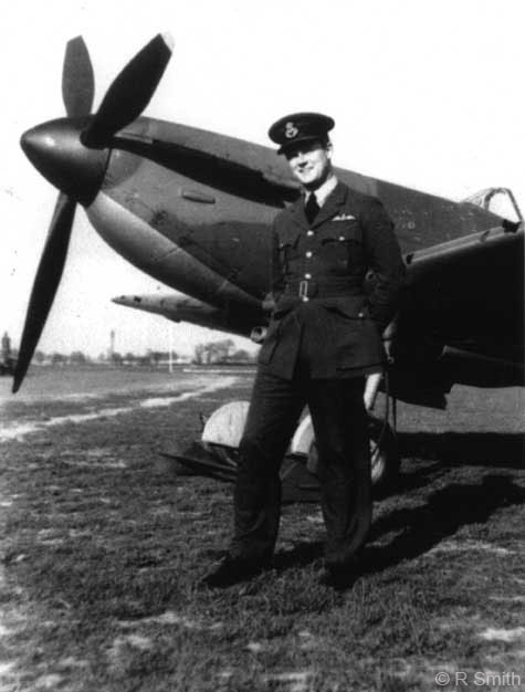 Tom Rowland and Spitfire 1939