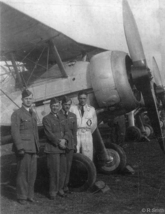 Cecil Bouchier and Gloster Gaunlet