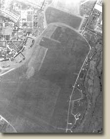 Aerial photograph of RAF Hornchurch in 1947